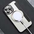 Flip case for iPhone 12 Pro, RFID Wallet MagSafe CamShield, black