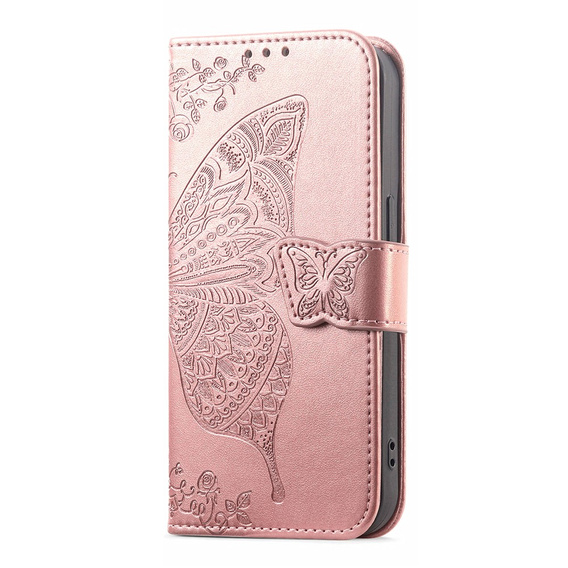 Butterfly flip case for Samsung Galaxy A57 5G, pink