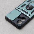 Case for Motorola Edge 40 Neo, CamShield Slide, green