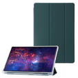Case for Samsung Galaxy Tab S9 Ultra, Smartcase Hybrid, with stylus space, dark green