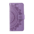 Flip case for Xiaomi Redmi Note 13 Pro 4G / Xiaomi Redmi Note 14S / Xiaomi Poco M6 Pro 4G, Mandala, purple