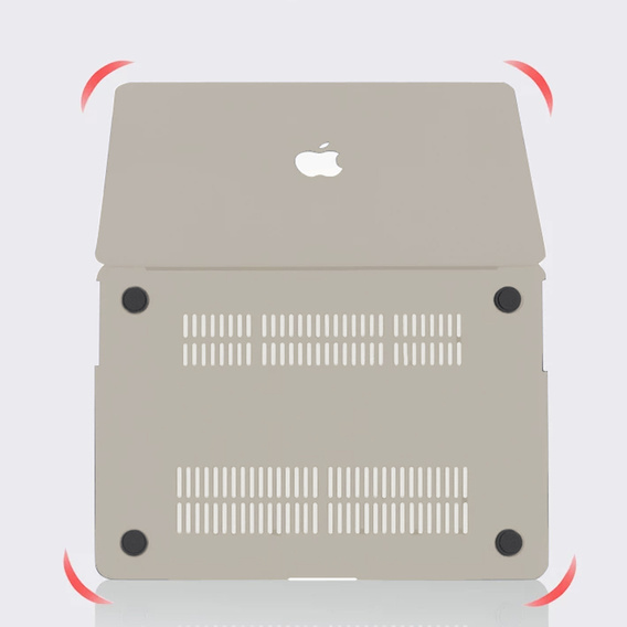 Case for Macbook Pro 14.2 A2442, HardShell, beige