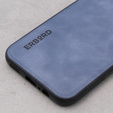 Case for Samsung Galaxy A14 5G, ERBORD Business, with metal plate for car mounts, blue