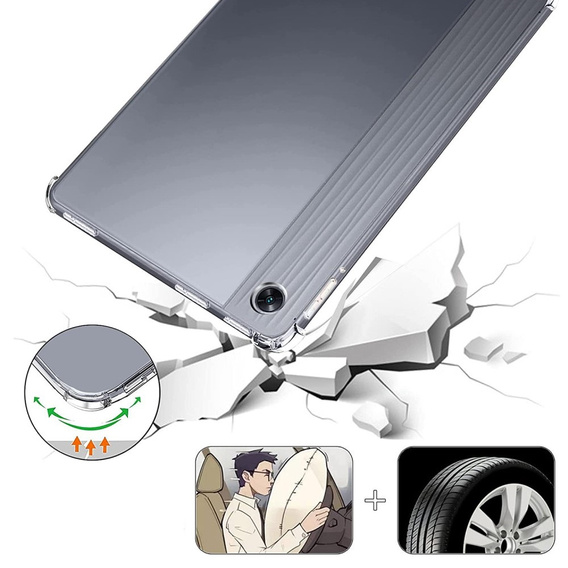 Case for Oppo Pad Air, Silicone, transparent