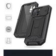 Case for iPhone 13 Pro Max, R-JUST CamShield Slide, armoured, black
