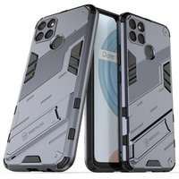 Case for Realme C21Y/C25Y, Military kickstand, blue
