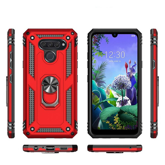 Armor Case for LG K50 / Q60, Nox Case Ring, red