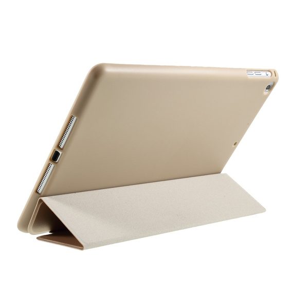 Case for iPad 9.7 2017 / 2018, Smartcase, gold
