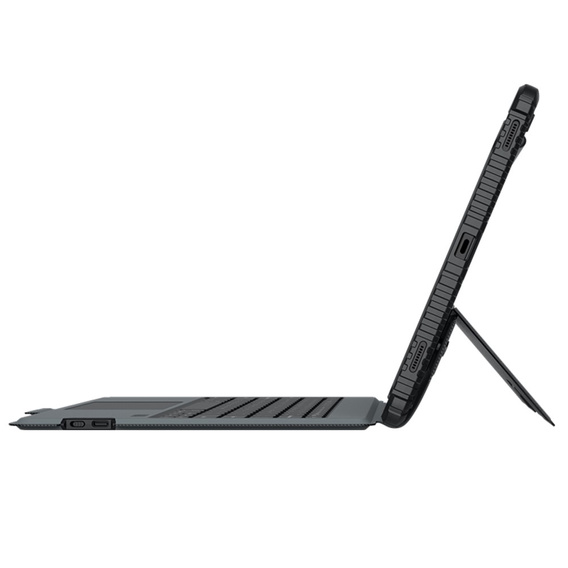 Case + keyboard Galaxy Tab S8+ / Tab S7 +/ Tab S7 FE, NILLKIN Bumper Pen Slot, black