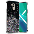 Case for Huawei Mate 20 Lite, Glittery, black