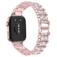 Diamond bracelet for Xiaomi Smart Band 8 Pro, Pink