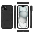 Case for iPhone 15, ERBORD Armor Mag, black