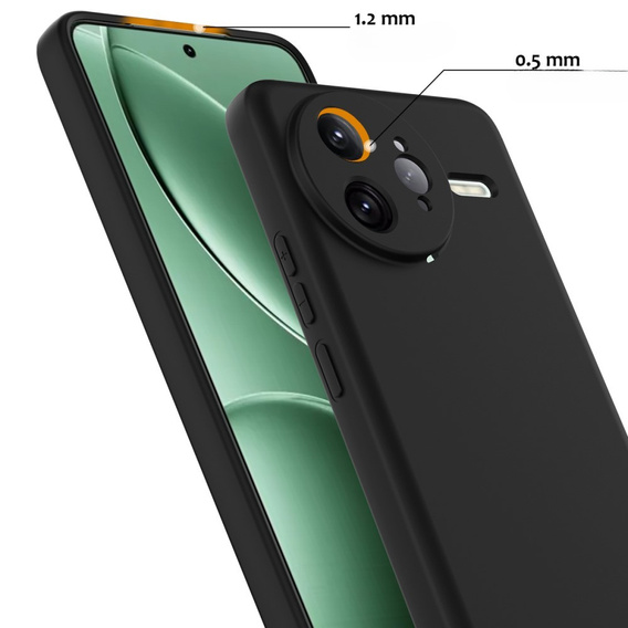 Case for Xiaomi Poco F7 Ultra, Silicone MagSafe, black