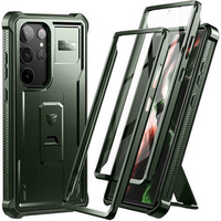 Armored case for Samsung Galaxy S23 Ultra, Dexnor Full Body (Two Frames), green