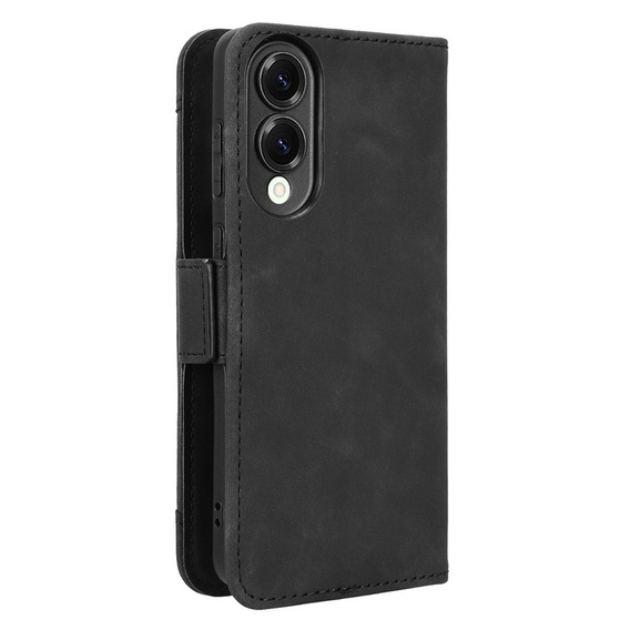 Flip case for Samsung Galaxy S25 Edge, Card Slot, black