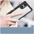 Case for Sony Xperia 5 V, Fusion Hybrid, transparent / black