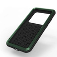 Love Mei Case for Samsung Galaxy S20 Ultra, armored with glass, green