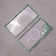 Magnetic Dual Glass MagSafe case for Samsung Galaxy S23 Ultra, green