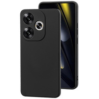 Case for Xiaomi Poco F6, Silicone Lite, black