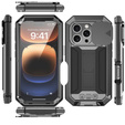 Case for iPhone 16 Pro, R-JUST CamShield Slide, armoured, black