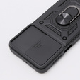 Case for Motorola Moto G54 5G, CamShield Slide, black