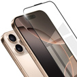 3D Tempered Glass for iPhone 16 Pro Max, black