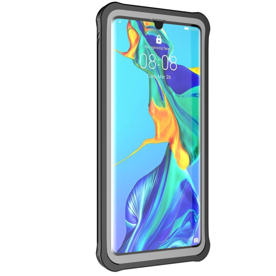 Case for Huawei P30 Pro, Shockproof, with film, black