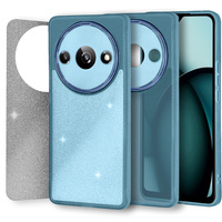 Case for Xiaomi Redmi A3, Glittery Powder, blue