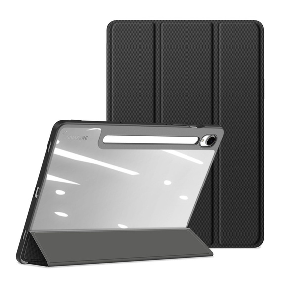 Case for Samsung Galaxy Tab S10 Lite / S10 FE / S9 FE, Dux Ducis TOBY, black