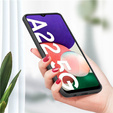 Case for Samsung Galaxy A22 5G, Silicone Lite, black