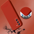 Case for Samsung Galaxy S21 FE, Silicone Lite, red