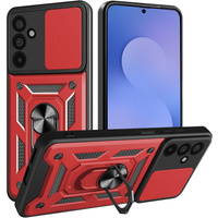 Case for Samsung Galaxy S25 FE, CamShield Slide, red
