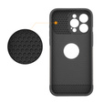 Case for iPhone 15 Pro Max, ERBORD MagProtect Slide Camera, titanium grey