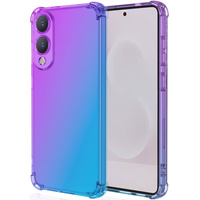 Case for Samsung Galaxy S25 Edge, Gradient Dropproof, Purple / blue
