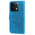 Flip case for Xiaomi Redmi Note 13 Pro 5G, Mandala, blue