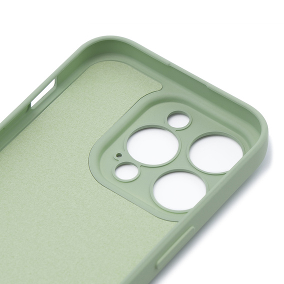 Case for iPhone 15 Pro, Silicone Lite, mint