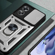 Case for Oppo A17, CamShield Slide, silver