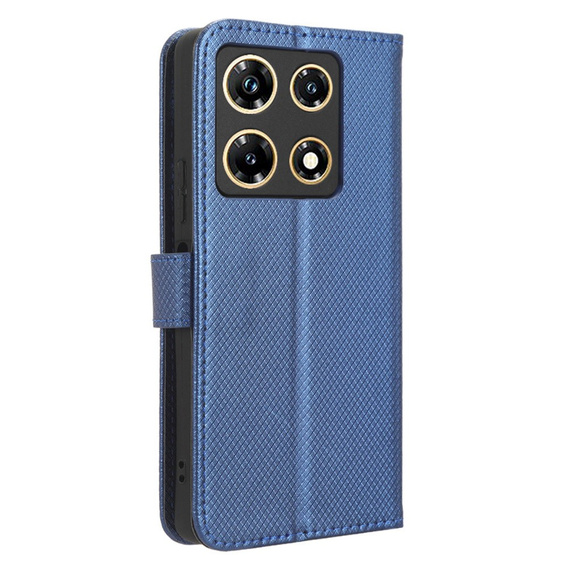 Flip case for Infinix Note 30 Pro 4G, Wallet Smart Magnet, blue
