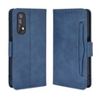 Flip case for Realme 7, Card Slot, blue