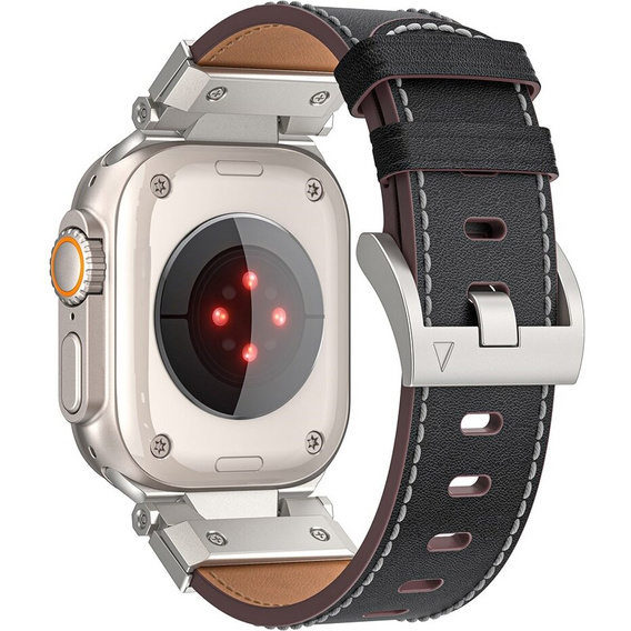 Leather strap for Apple Watch 1/2/3/4/5/6/7/8/9/SE/Ultra/Ultra 2 42/44/45/49MM.