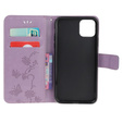 Flip case for Samsung Galaxy A22 5G, Butterfly, purple