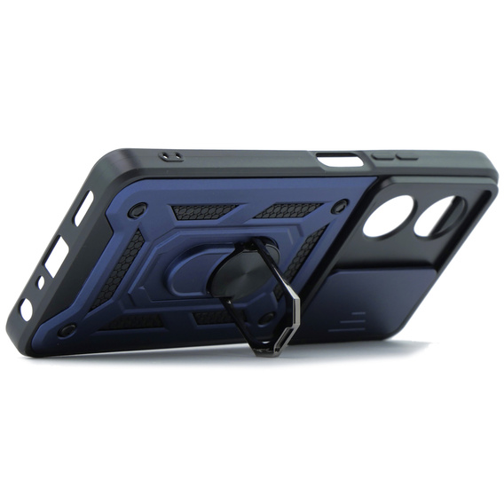 Case for Oppo A58 4G, CamShield Slide, blue