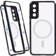 Magnetic Dual Glass MagSafe case for Samsung Galaxy S21+ Plus, black