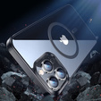 Case for iPhone 14 Pro, ERBORD Hybrid MagSafe Case, black