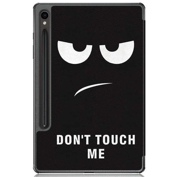 Case for Samsung Galaxy Tab S9, Smartcase Hybrid Pen Slot, don't touch me