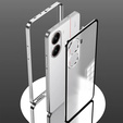 1 x Case for Xiaomi Poco X7 Pro 5G, Frame Case, silver