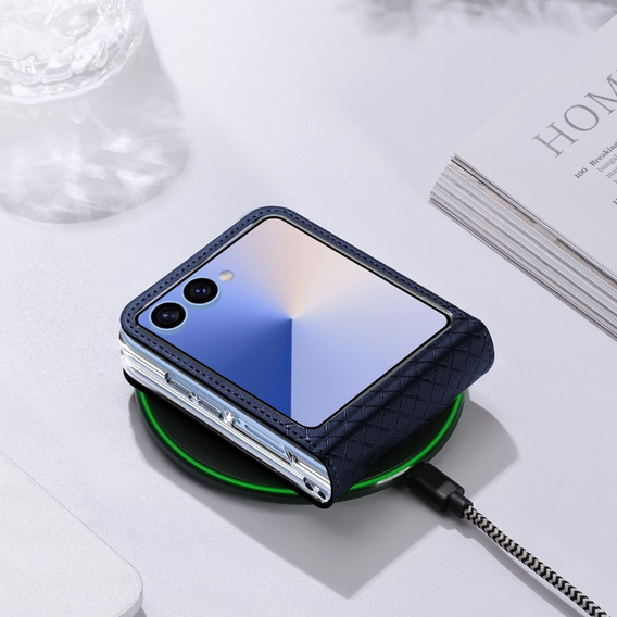 Case Dux Ducis for Samsung Galaxy Z Flip7 5G, Bril, blue