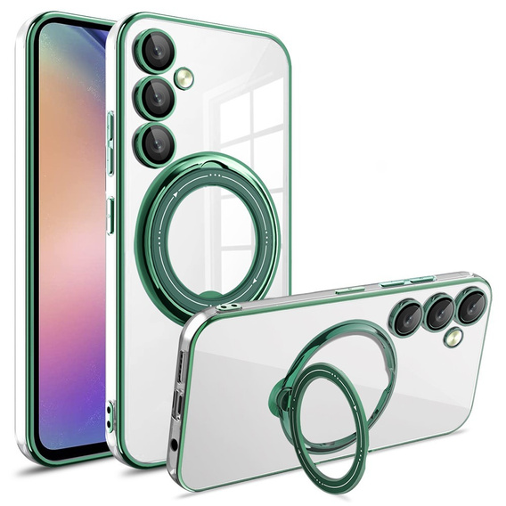 Magnetic Case for Samsung Galaxy A36 5G, for MagSafe, green