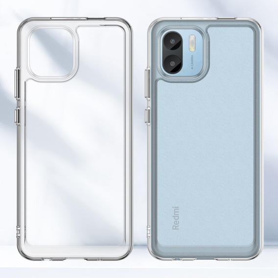 Case for Xiaomi Redmi A1 4G / A2 4G, Fusion Hybrid, transparent