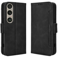 Flip case for Sony Xperia 1 VI, Card Slot, black
